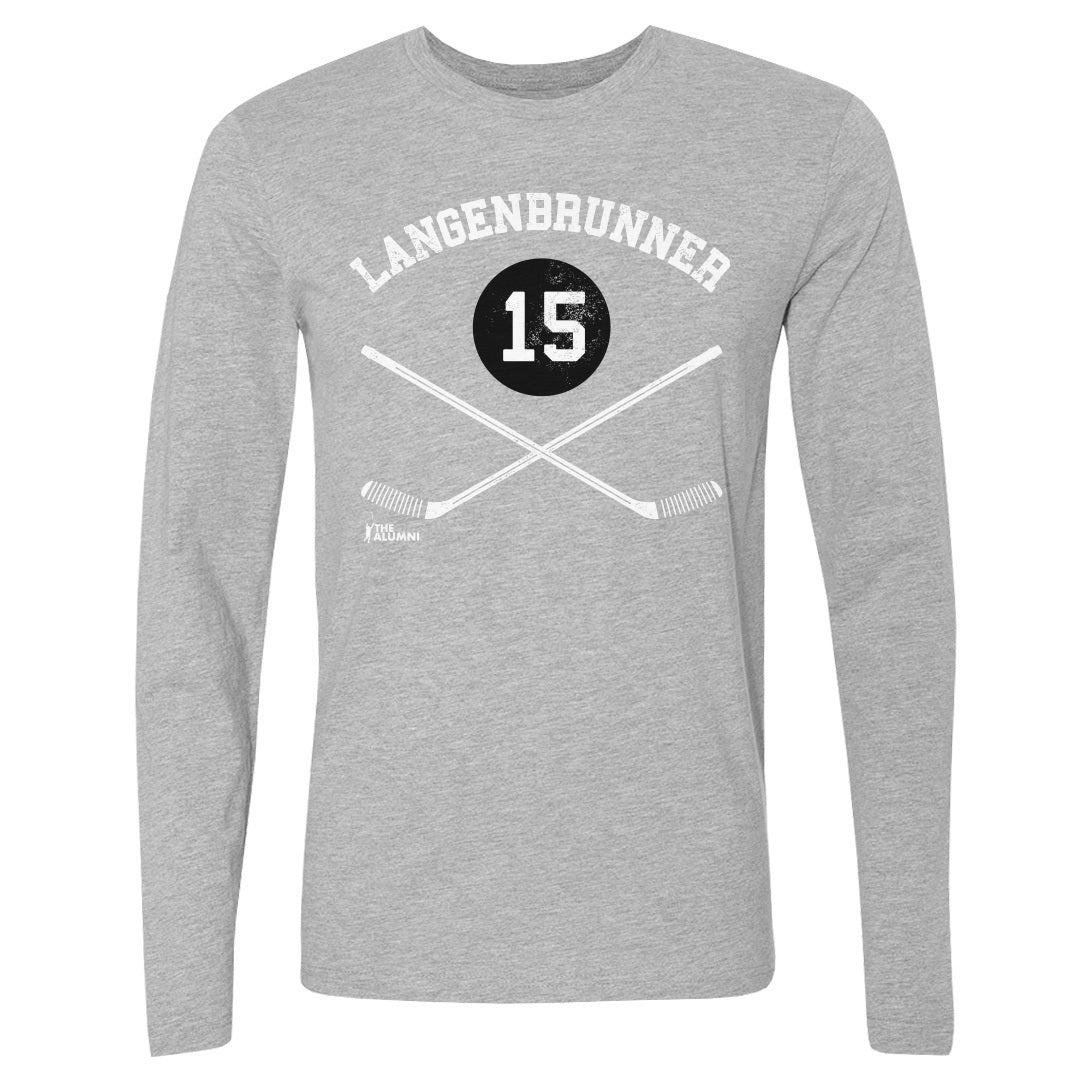 Jamie Langenbrunner Men&#39;s Long Sleeve T-Shirt | 500 LEVEL