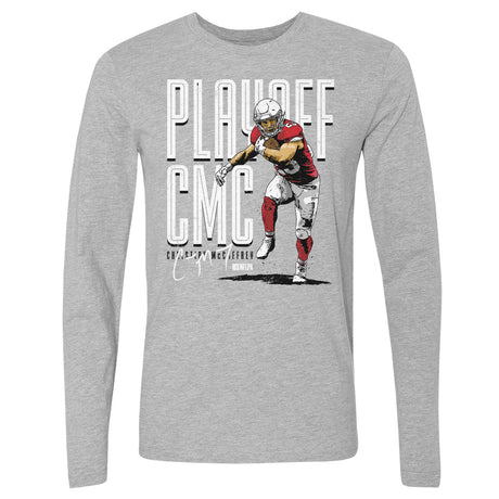 Christian McCaffrey Men's Long Sleeve T-Shirt | 500 LEVEL