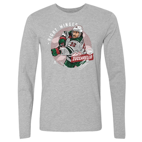 Mats Zuccarello Men's Long Sleeve T-Shirt | 500 LEVEL
