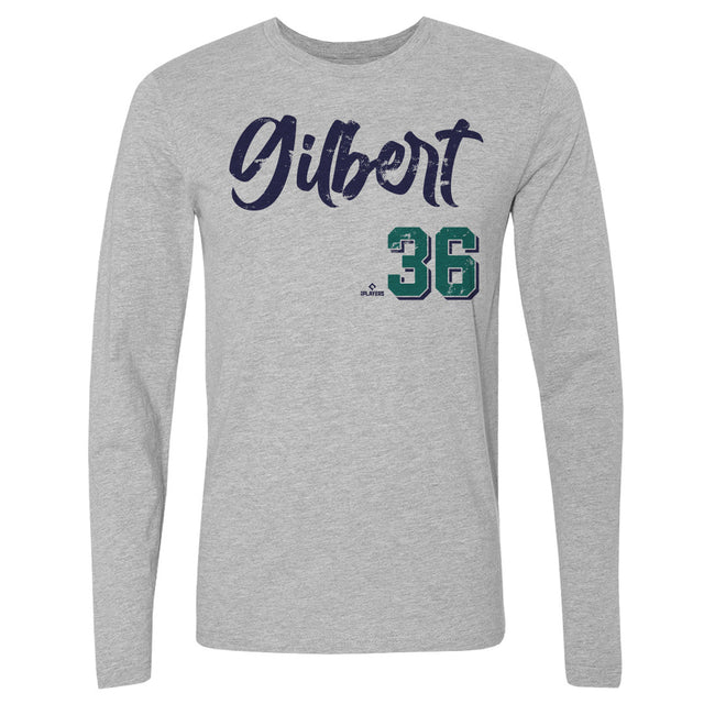 Logan Gilbert Men's Long Sleeve T-Shirt | 500 LEVEL
