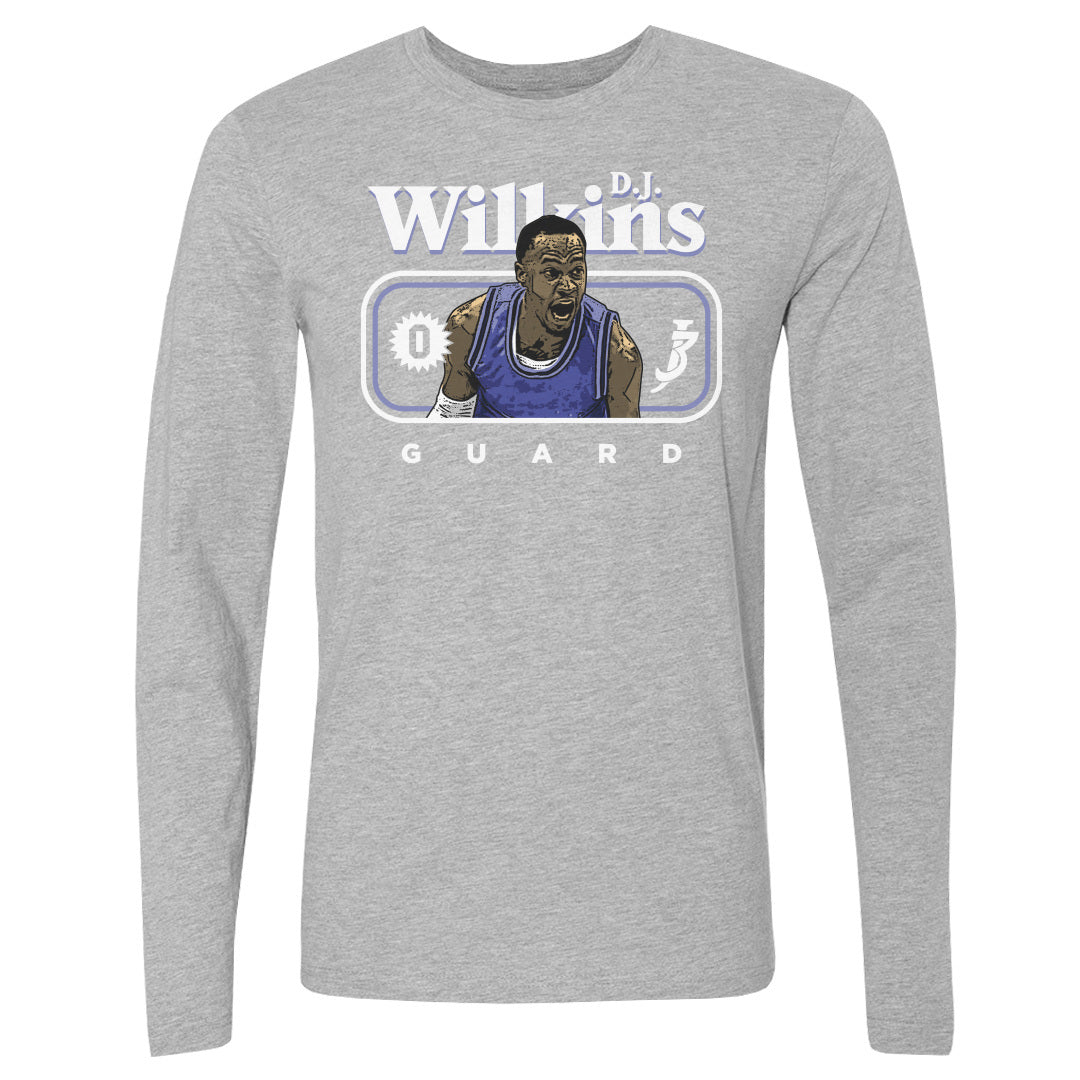 D.J. Wilkins Men's Long Sleeve T-Shirt | 500 LEVEL