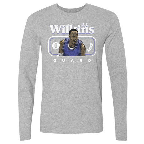 D.J. Wilkins Men's Long Sleeve T-Shirt | 500 LEVEL