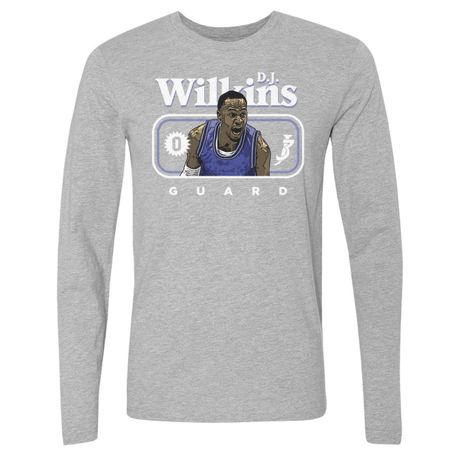 D.J. Wilkins Men's Long Sleeve T-Shirt | 500 LEVEL