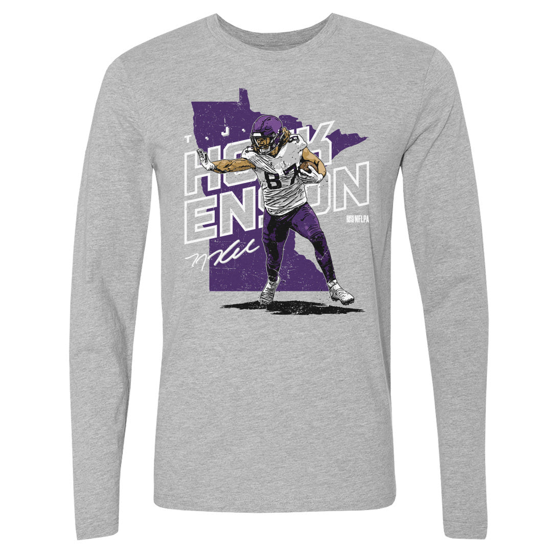 T.J. Hockenson Men's Long Sleeve T-Shirt | 500 LEVEL