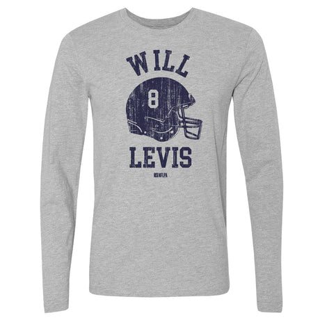 Will Levis Men's Long Sleeve T-Shirt | 500 LEVEL