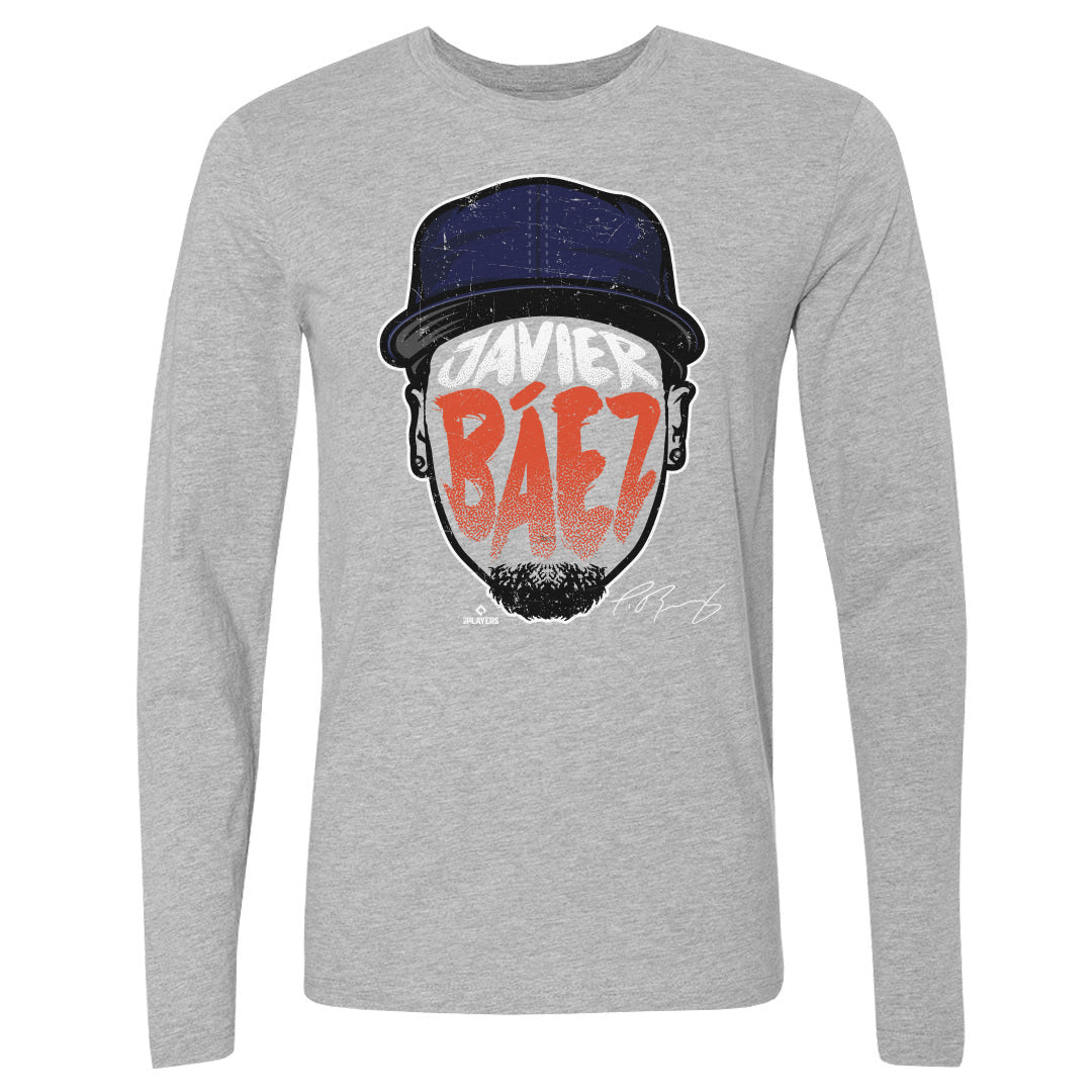 Javier Baez Men's Long Sleeve T-Shirt | 500 LEVEL