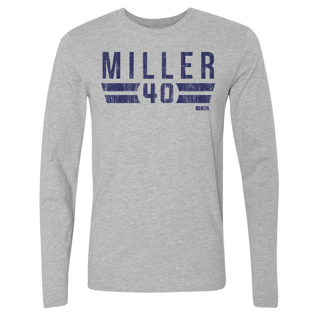 Von Miller Men&#39;s Long Sleeve T-Shirt | 500 LEVEL