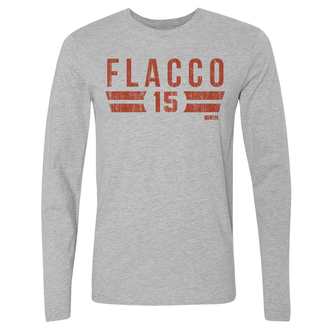 Joe Flacco Men&#39;s Long Sleeve T-Shirt | 500 LEVEL
