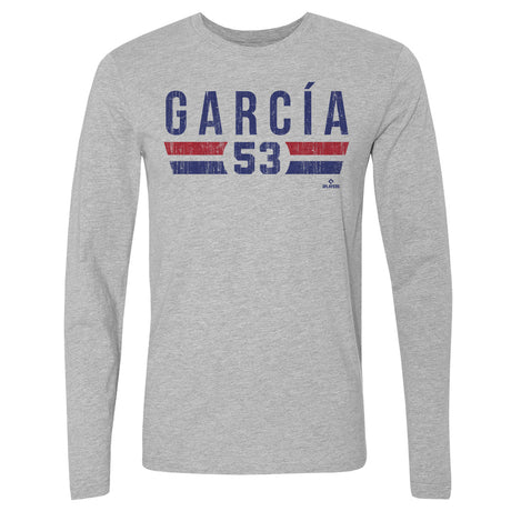 Adolis Garcia Men's Long Sleeve T-Shirt | 500 LEVEL