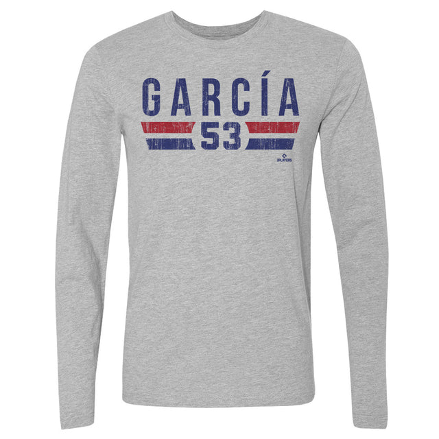 Adolis Garcia Men's Long Sleeve T-Shirt | 500 LEVEL