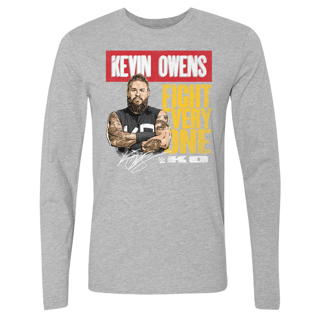 Kevin Owens Men's Long Sleeve T-Shirt | 500 LEVEL