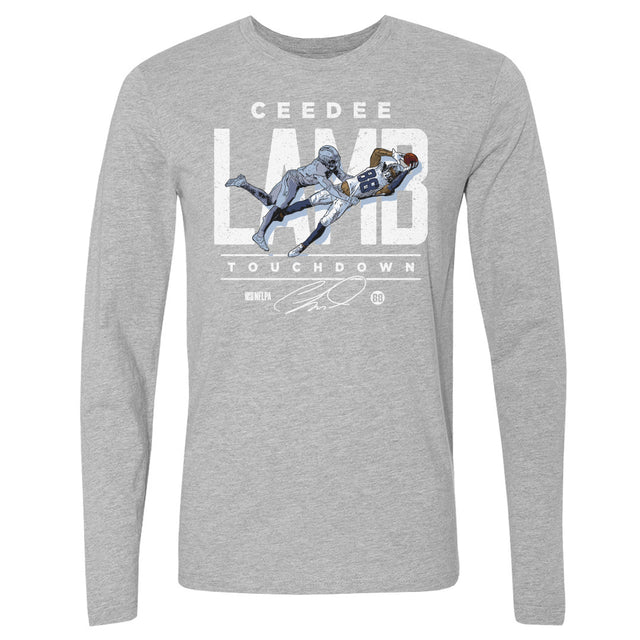 CeeDee Lamb Men's Long Sleeve T-Shirt | 500 LEVEL