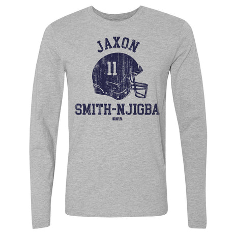 Jaxon Smith-Njigba Men's Long Sleeve T-Shirt | 500 LEVEL