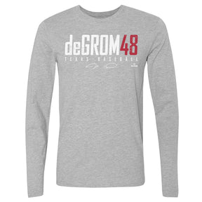Jacob deGrom Men's Long Sleeve T-Shirt | 500 LEVEL