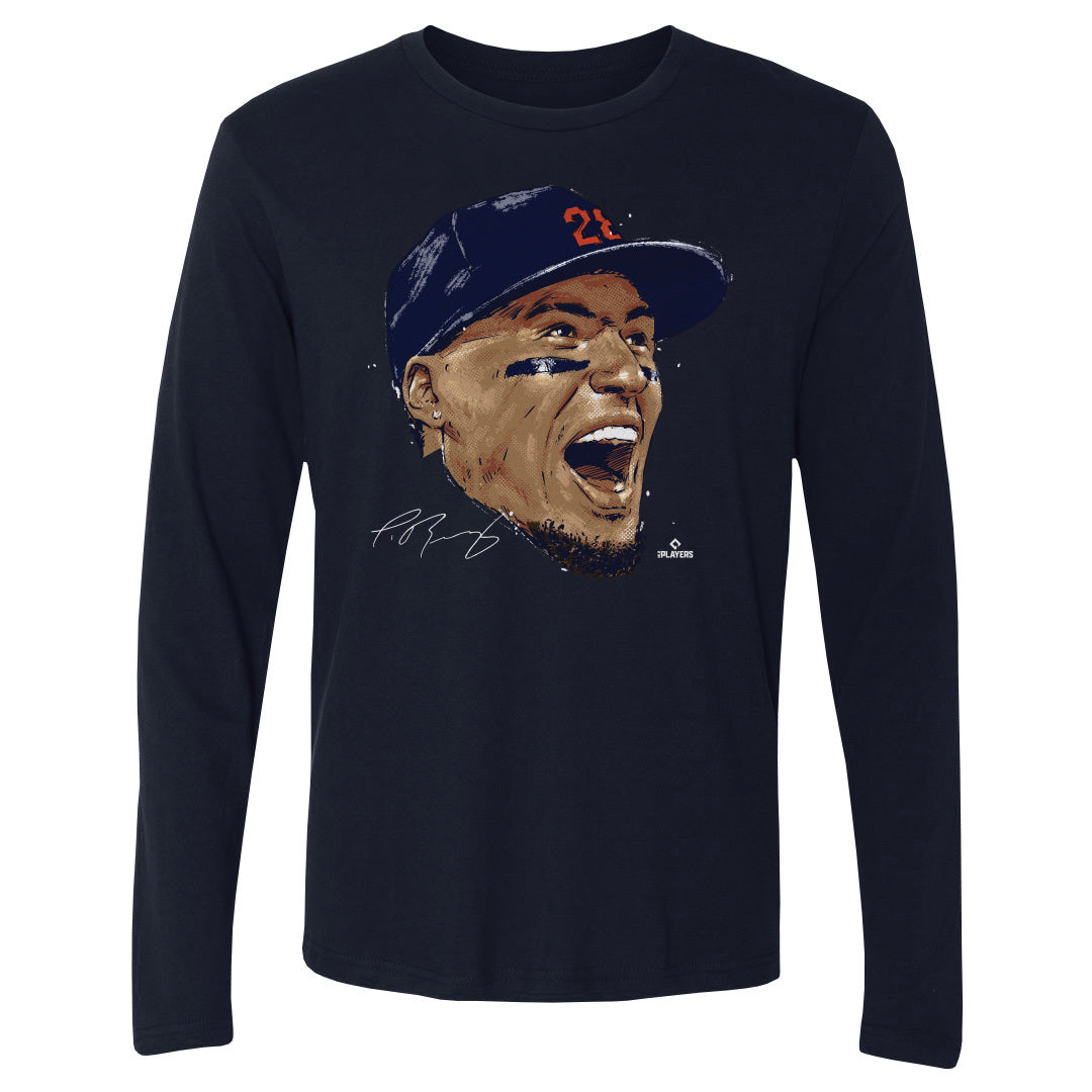 Javier Baez Men's Long Sleeve T-Shirt | 500 LEVEL