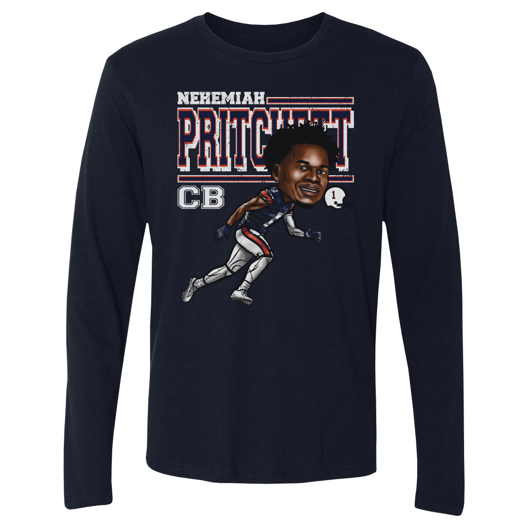 Nehemiah Pritchett Men's Long Sleeve T-Shirt | 500 LEVEL