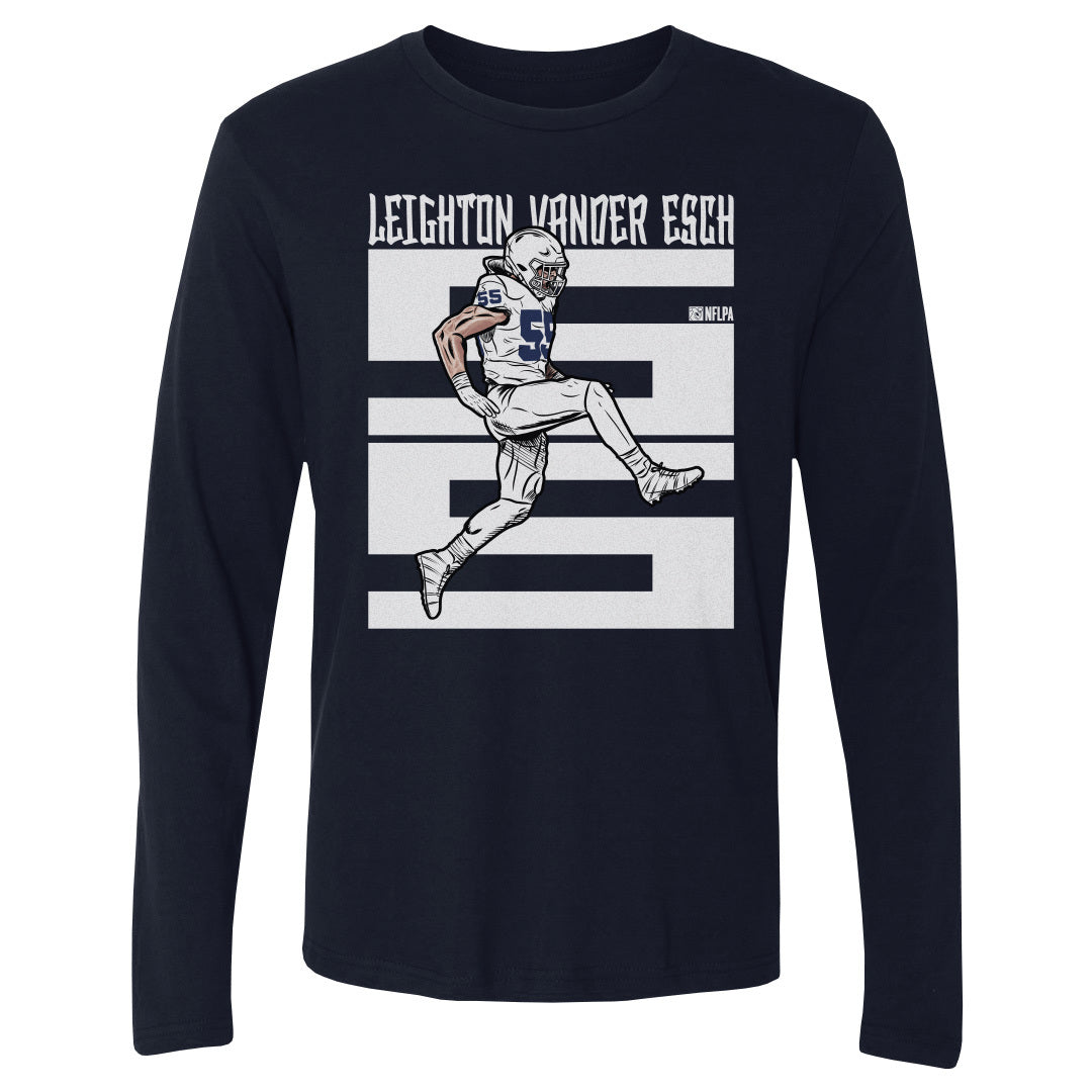 Leighton Vander Esch Men&#39;s Long Sleeve T-Shirt | 500 LEVEL