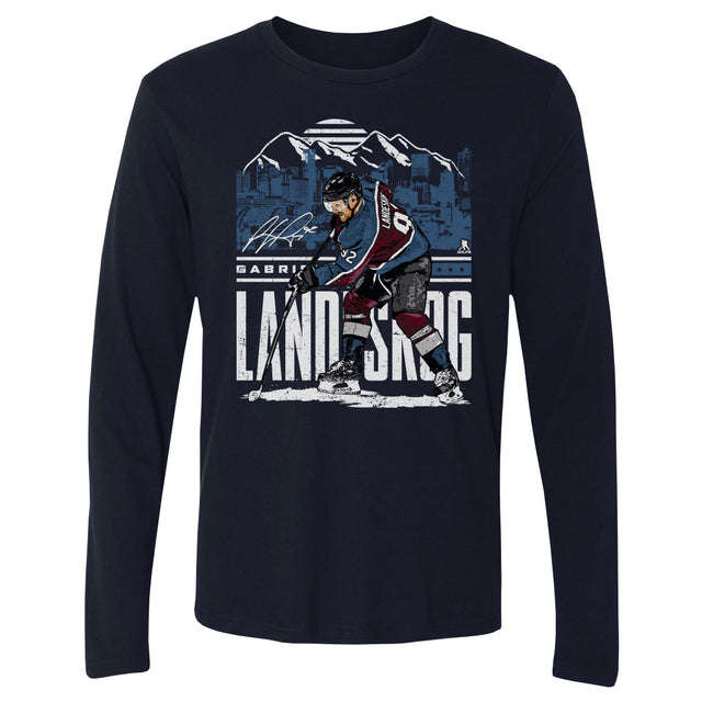 Gabriel Landeskog Men's Long Sleeve T-Shirt | 500 LEVEL