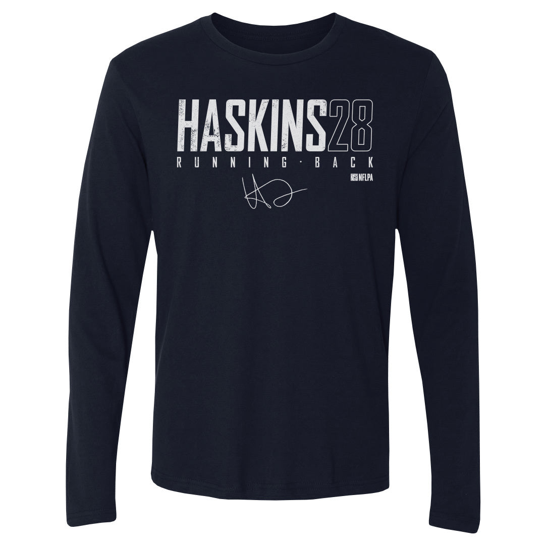 Hassan Haskins Men&#39;s Long Sleeve T-Shirt | 500 LEVEL