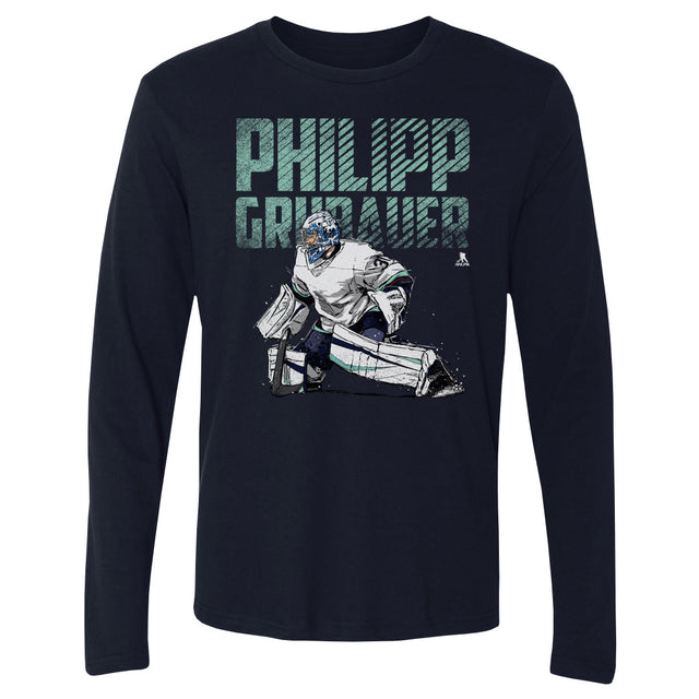 Philipp Grubauer Men's Long Sleeve T-Shirt | 500 LEVEL