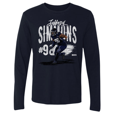 Jeffery Simmons Men's Long Sleeve T-Shirt | 500 LEVEL