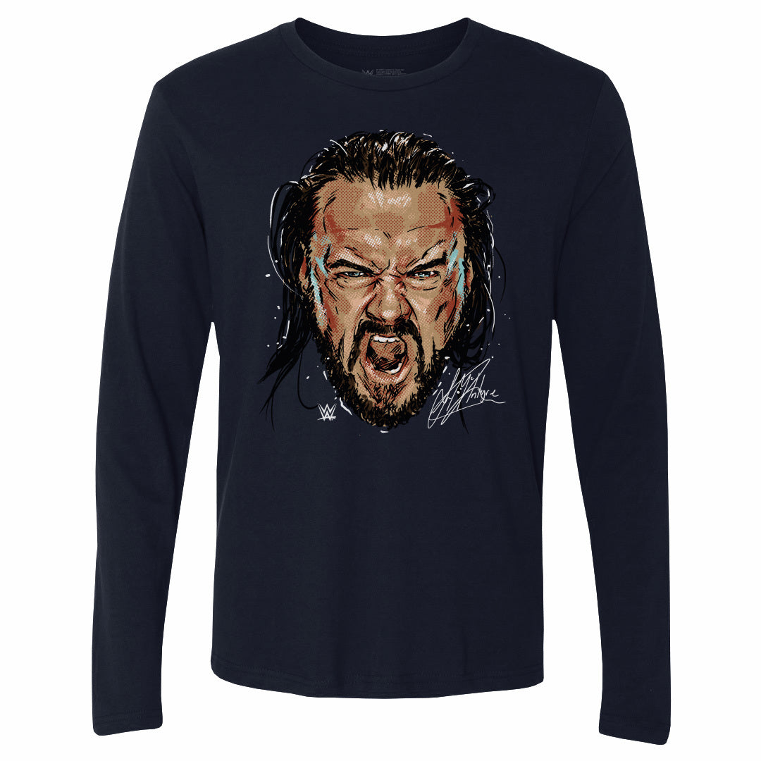 Drew McIntyre Men's Long Sleeve T-Shirt | 500 LEVEL