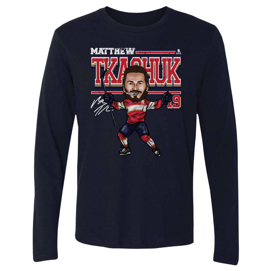 Matthew Tkachuk Men's Long Sleeve T-Shirt | 500 LEVEL