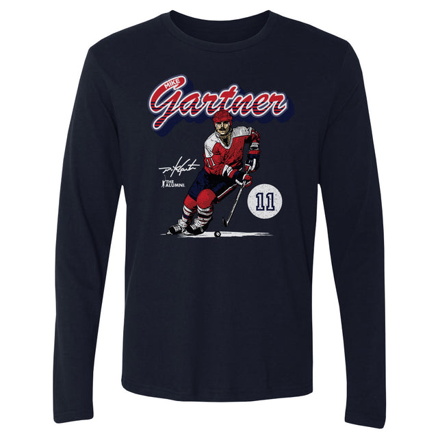 Mike Gartner Men's Long Sleeve T-Shirt | 500 LEVEL