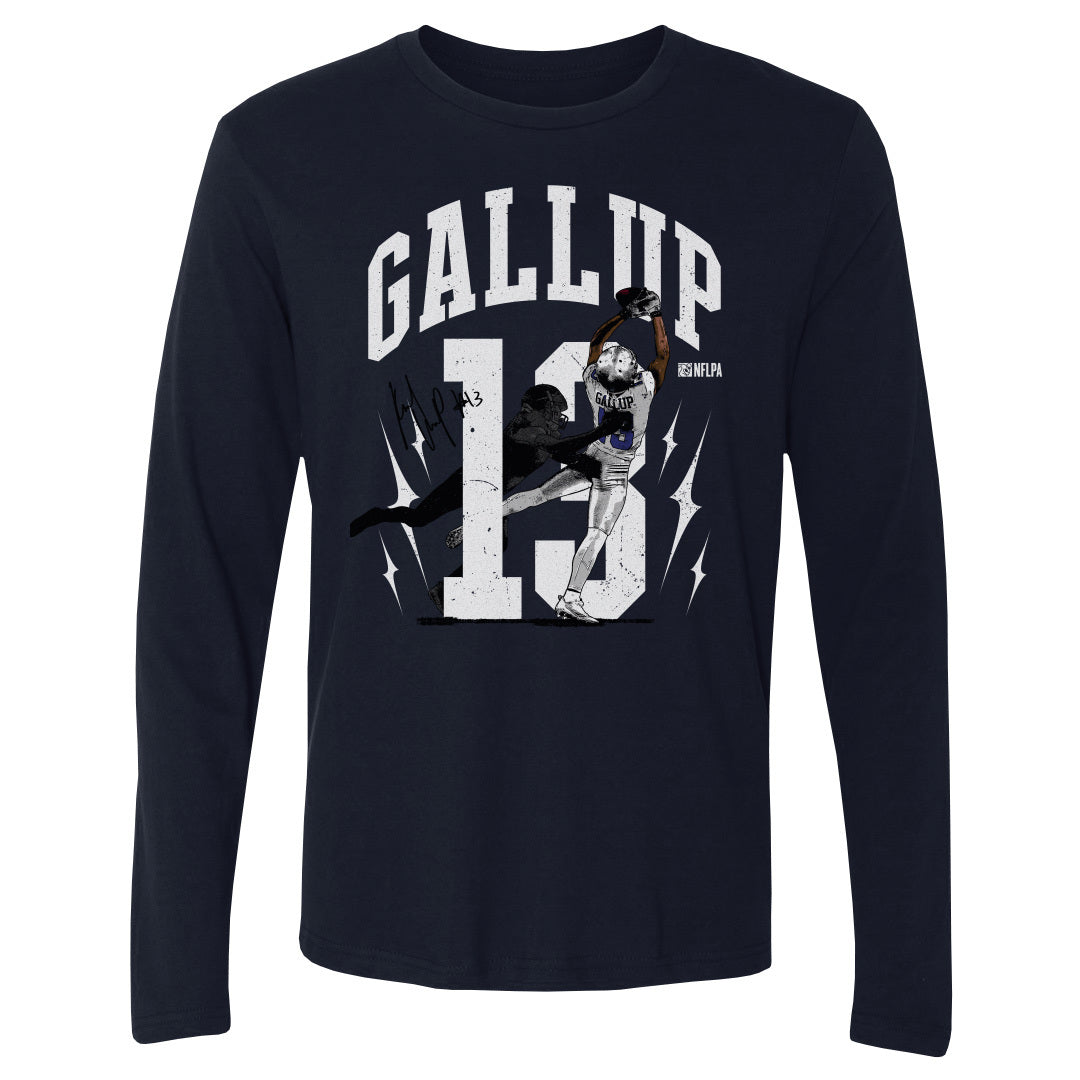 Michael Gallup Men&#39;s Long Sleeve T-Shirt | 500 LEVEL