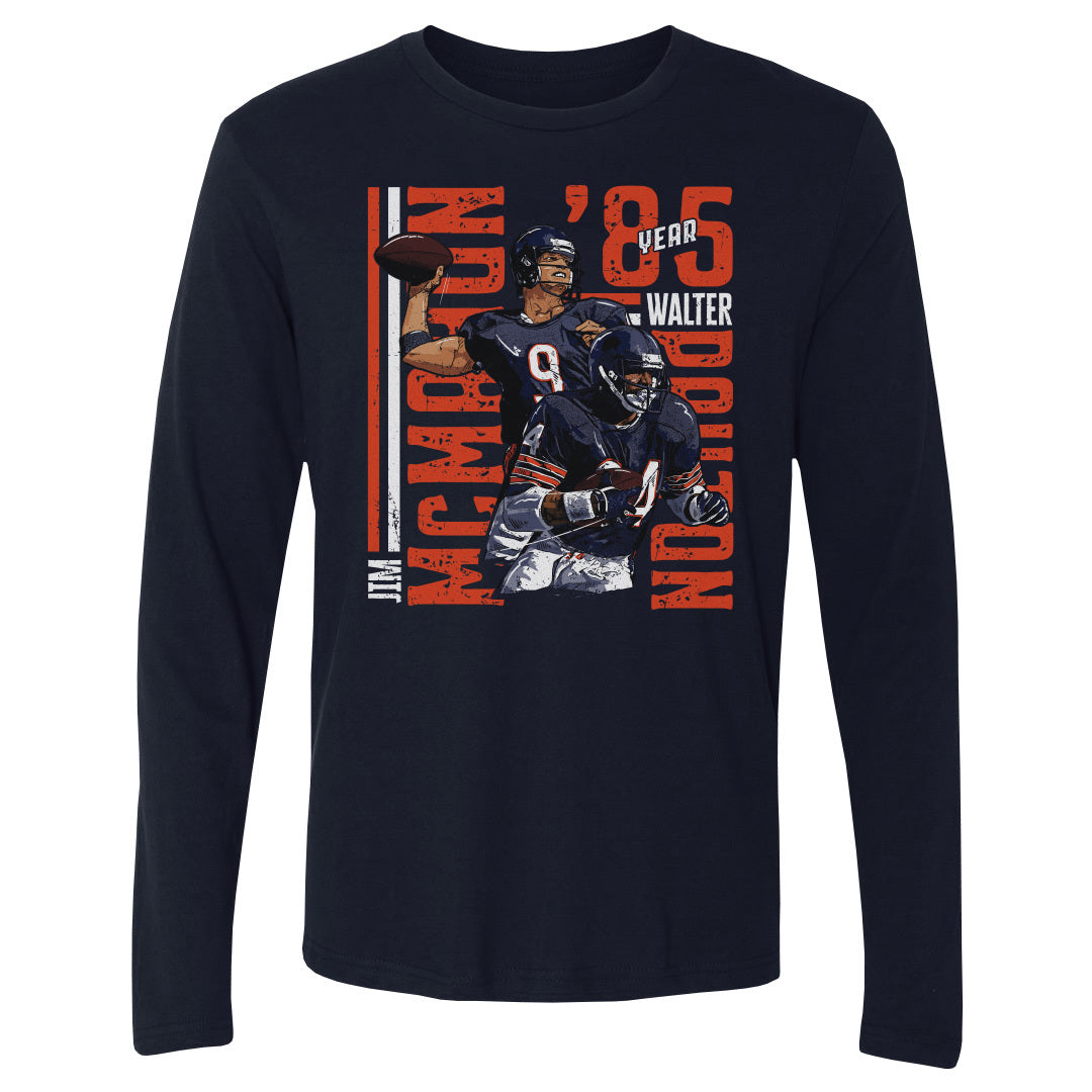Walter Payton Men's Long Sleeve T-Shirt | 500 LEVEL