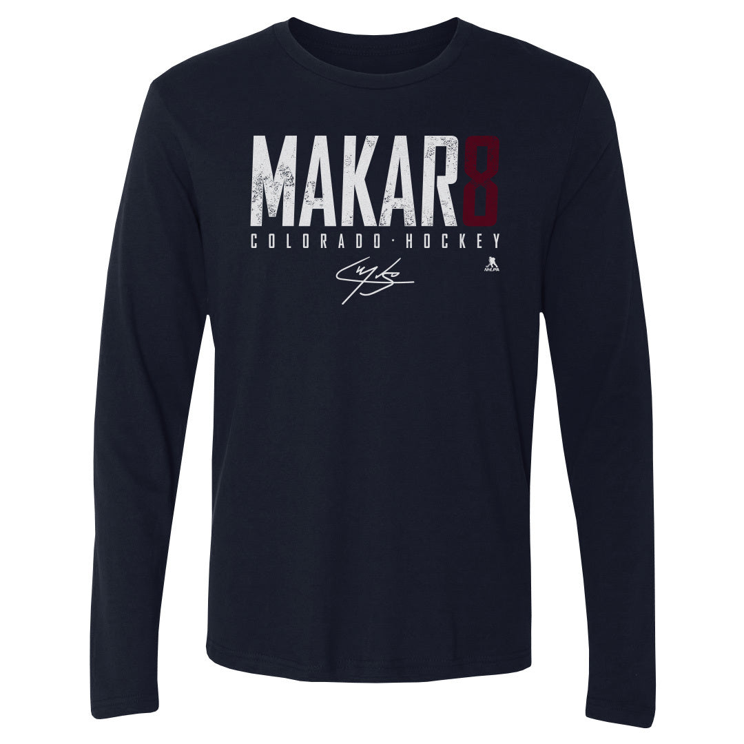 Cale Makar Men&#39;s Long Sleeve T-Shirt | 500 LEVEL