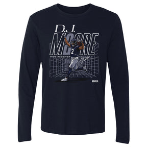 D.J. Moore Men's Long Sleeve T-Shirt | 500 LEVEL