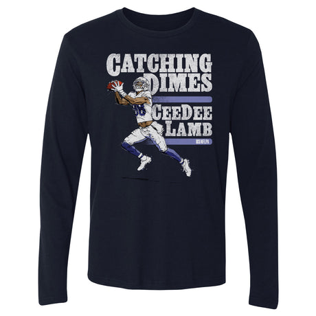 CeeDee Lamb Men's Long Sleeve T-Shirt | 500 LEVEL