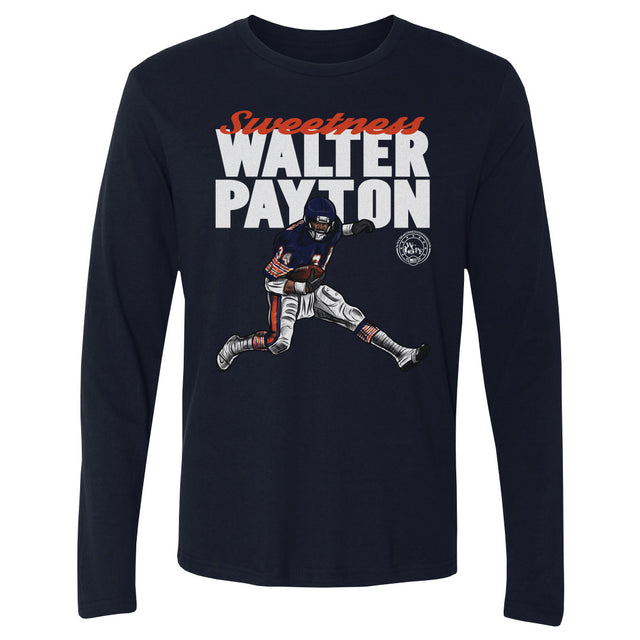 Walter Payton Men's Long Sleeve T-Shirt | 500 LEVEL