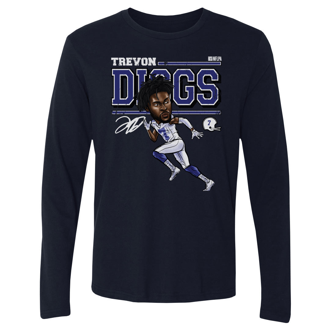 Trevon Diggs Men's Long Sleeve T-Shirt | 500 LEVEL