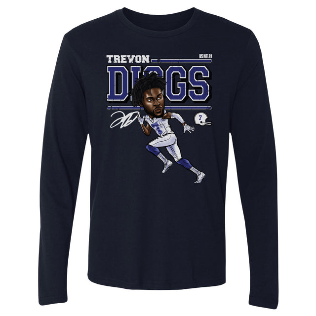 Trevon Diggs Men's Long Sleeve T-Shirt | 500 LEVEL