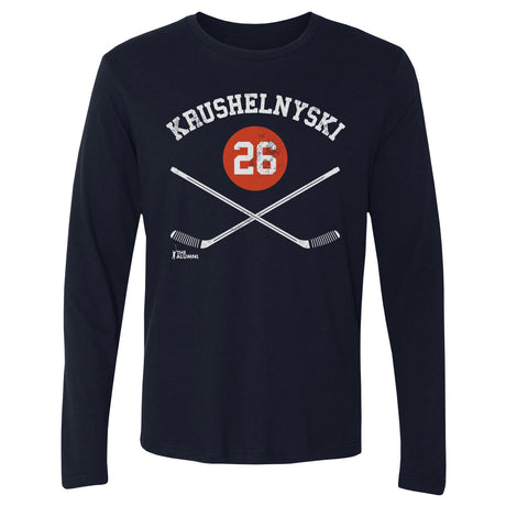 Mike Krushelnyski Men's Long Sleeve T-Shirt | 500 LEVEL