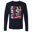 Greg Maddux Men's Long Sleeve T-Shirt | 500 LEVEL