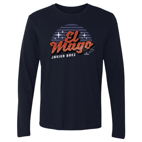 Javier Baez Men's Long Sleeve T-Shirt | 500 LEVEL