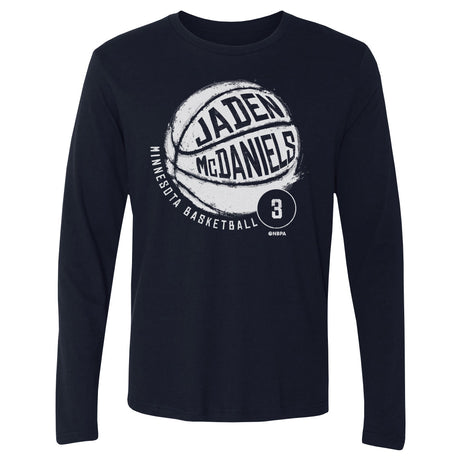 Jaden McDaniels Men's Long Sleeve T-Shirt | 500 LEVEL