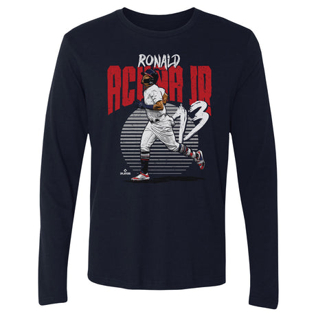 Ronald Acuna Jr. Men's Long Sleeve T-Shirt | 500 LEVEL