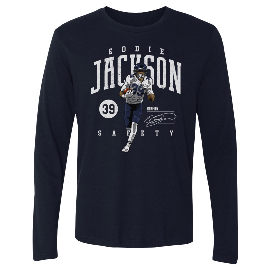 Eddie Jackson Men&#39;s Long Sleeve T-Shirt | 500 LEVEL