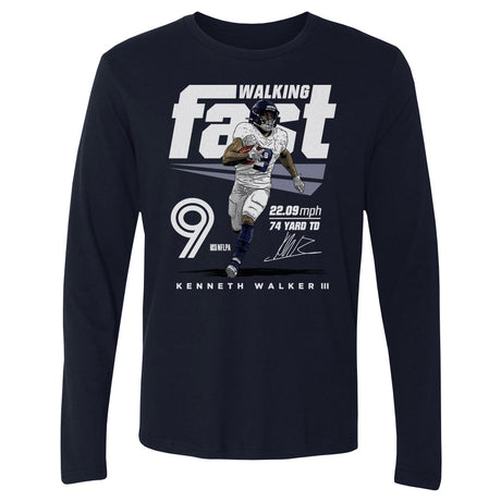 Kenneth Walker III Men's Long Sleeve T-Shirt | 500 LEVEL