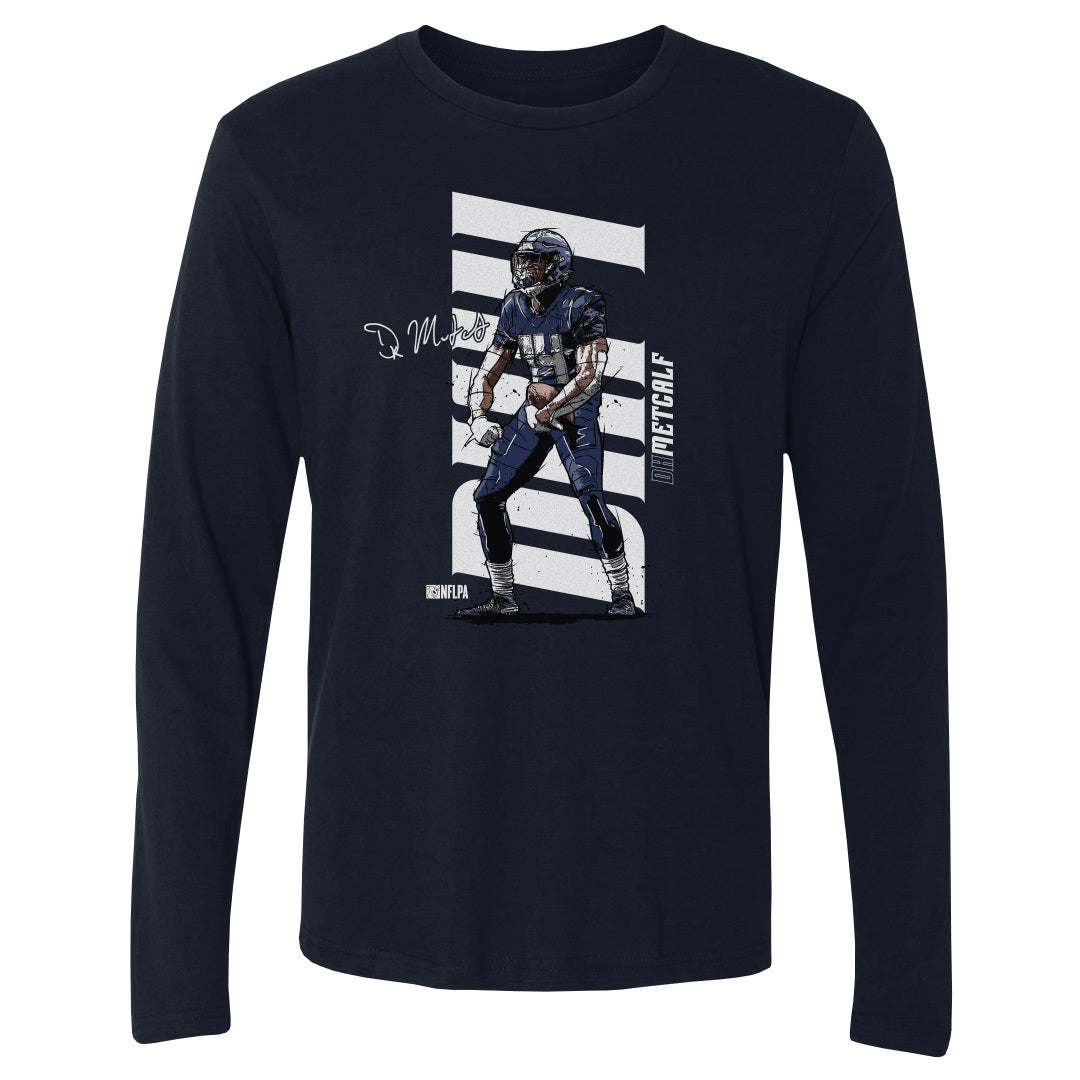 D.K. Metcalf Men&#39;s Long Sleeve T-Shirt | 500 LEVEL