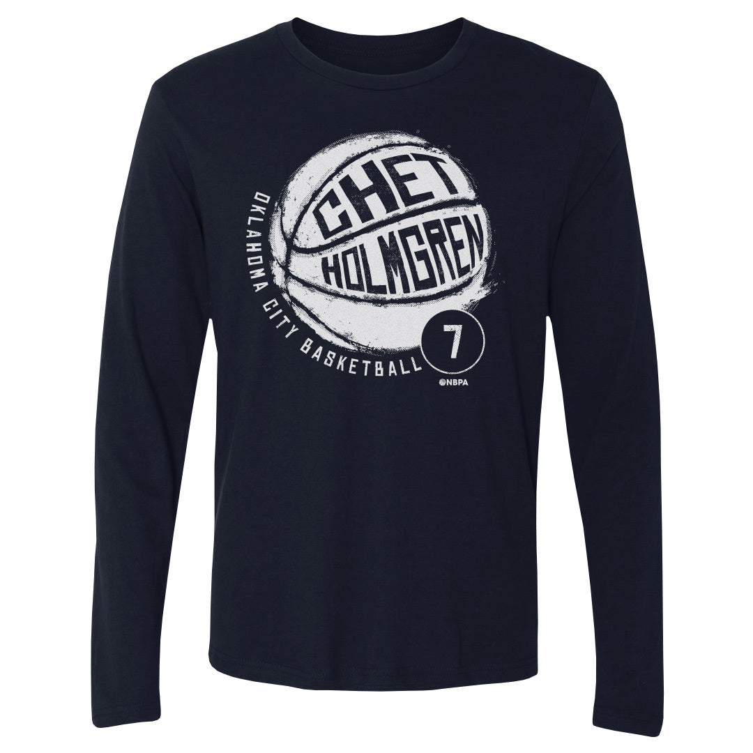 Chet Holmgren Men&#39;s Long Sleeve T-Shirt | 500 LEVEL