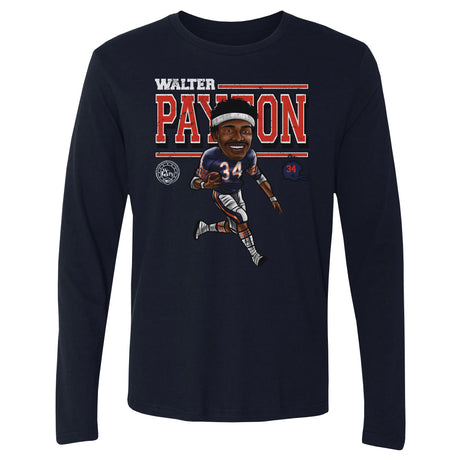 Walter Payton Men's Long Sleeve T-Shirt | 500 LEVEL