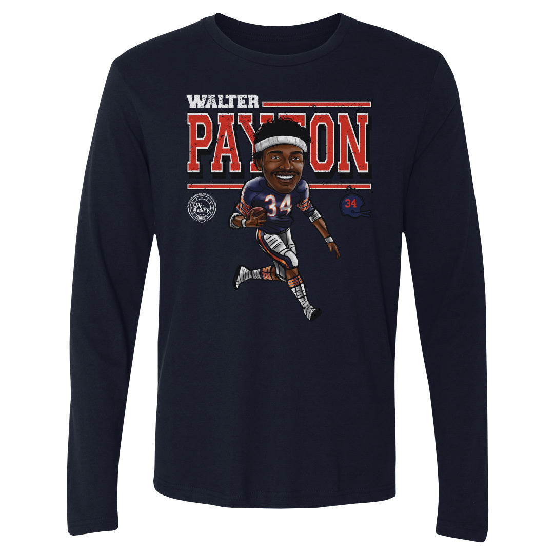 Walter Payton Men&#39;s Long Sleeve T-Shirt | 500 LEVEL