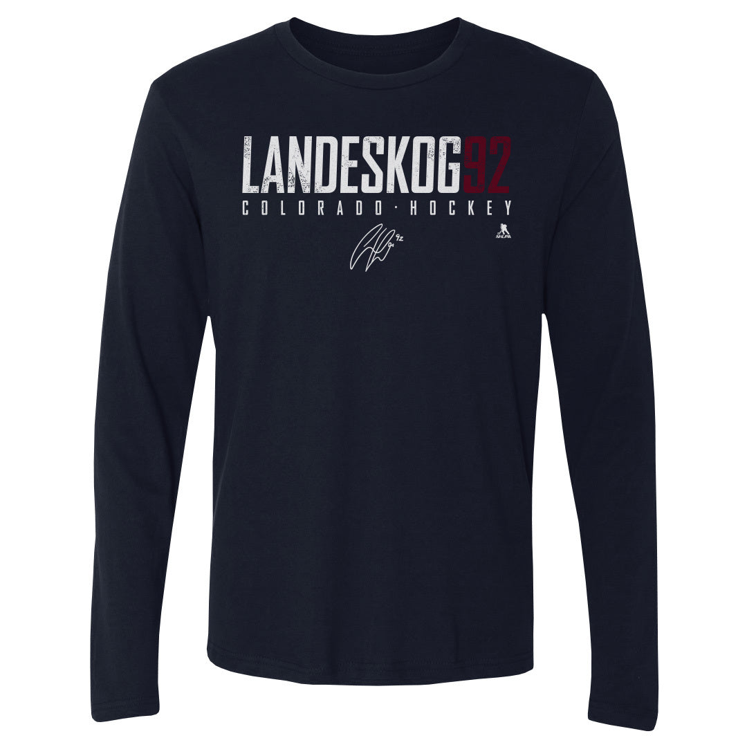 Gabriel Landeskog Men's Long Sleeve T-Shirt | 500 LEVEL