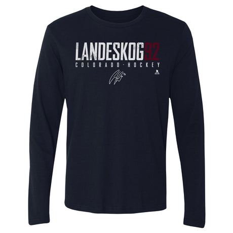 Gabriel Landeskog Men's Long Sleeve T-Shirt | 500 LEVEL