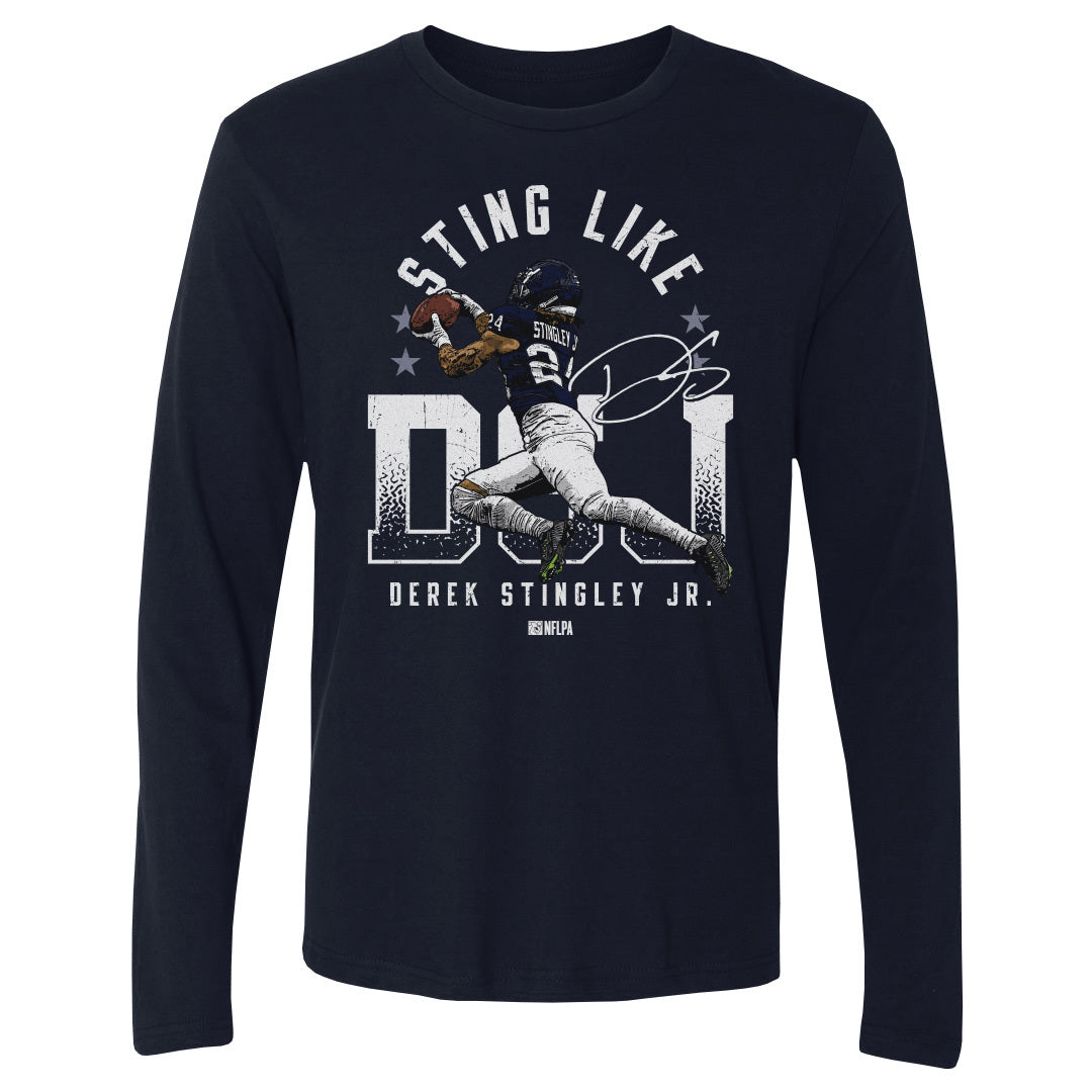 Derek Stingley Jr. Men&#39;s Long Sleeve T-Shirt | 500 LEVEL
